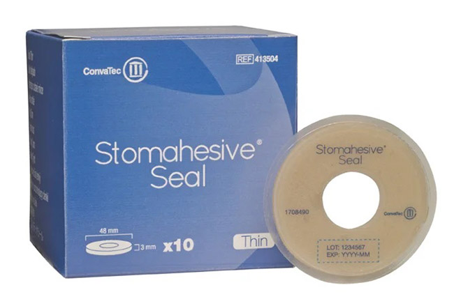 ANELLO STOMIA STOMAHESIVE SEAL FORO APERTURA 18MM DIAMETRO 48MM 10 PEZZI - Farmacia De Pasquale