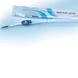 CATETERE VESCICALE AUTOLUBRIFICATO SAFETYCAT ACTIVE ERGOTHAN 30 CM CH 08 - Farmacia De Pasquale