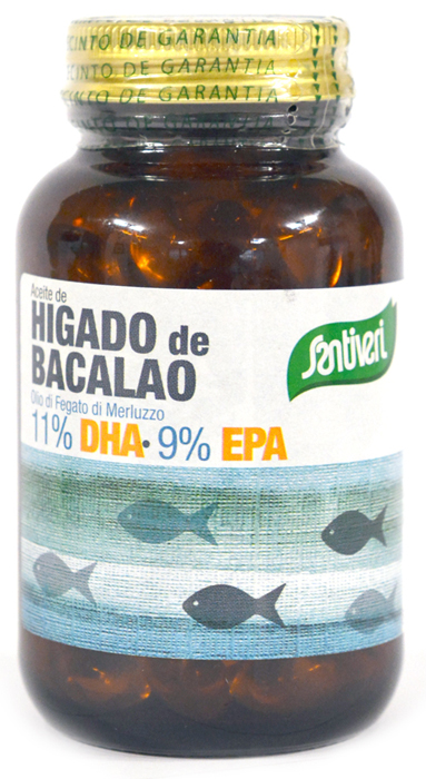 OLIO DI FEGATO DI MERLUZZO 120 PERLE FLACONE 84 G - Farmacia De Pasquale