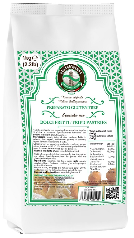 PREPARATO SPECIALE PER DOLCI FRITTI 1 KG - Farmacia De Pasquale