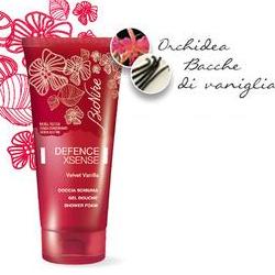 DEFENCE XSENSE DOCCIA SCHIUMA 3 VELVET VANILLA 200 ML - Farmacia De Pasquale