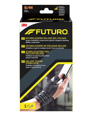 STABILIZZATORE PER POLLICE FUTURO NERO LARGE/EXTRA LARGE 1 PEZZO - Farmacia De Pasquale