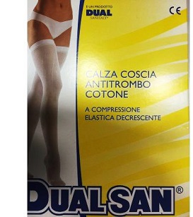 DUALSAN CALZA ANTITROMBO SENZA TASSELLO  2 - Farmacia De Pasquale