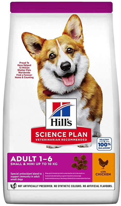 SCIENCE PLAN CANINE ADULT SMALL&MINI CHICKEN 1,5 KG - Farmacia De Pasquale