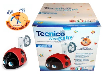 AEROSOL A PISTONE TECNICO BABY NEW - Farmacia De Pasquale