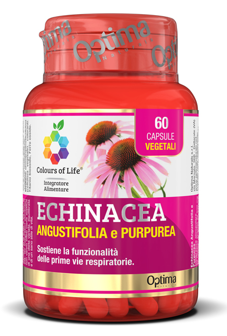 COLOURS OF LIFE ECHINACEA 60 CAPSULE VEGETALI 500 MG - Farmacia De Pasquale