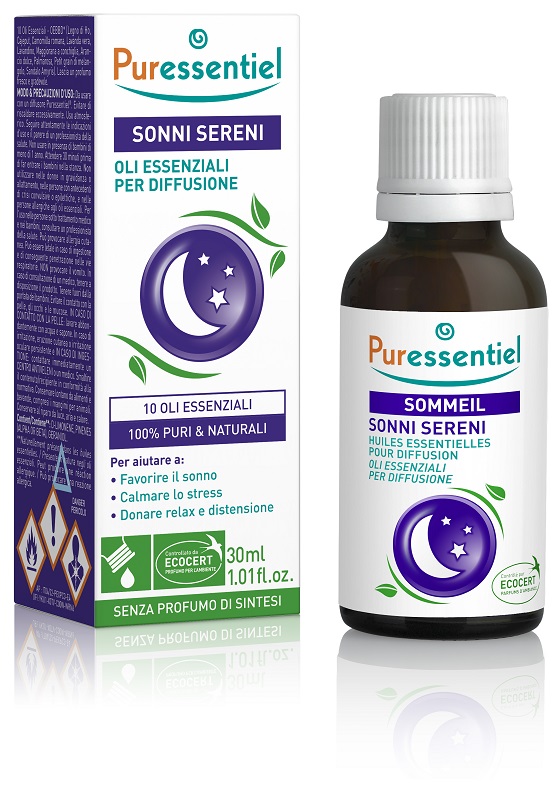 MISCELA SONNI SERENI OLI ESSENZIALI PER DIFFUSIONE 30 ML - Farmacia De Pasquale