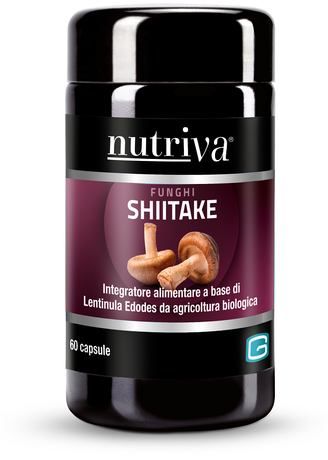 NUTRIVA SHIITAKE BIO 60 CAPSULE - Farmacia De Pasquale