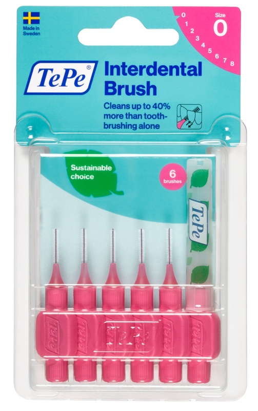 TEPE SCOVOLINO ROSA 0,4MM 6 PEZZI - Farmacia De Pasquale