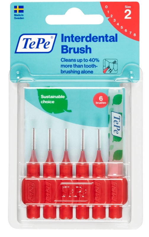 TEPE SCOVOLINO ROSSO 0,5MM 6 PEZZI - Farmacia De Pasquale