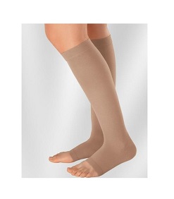 GAMBALETTO CORTO MEDIVEN PLUS K1 PUNTA APERTA BEIGE 6 - Farmacia De Pasquale
