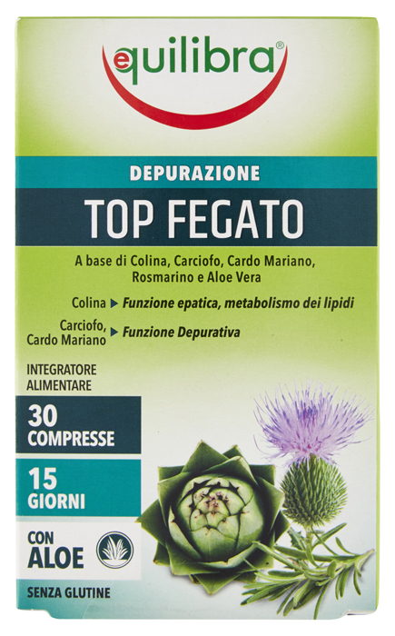TOP FEGATO CON ALOE 30 COMPRESSE - Farmacia De Pasquale