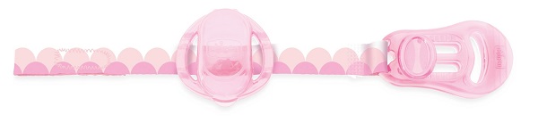 CHICCO CLIP SALVASUCCHIETTO ROSA 1 PEZZO - Farmacia De Pasquale