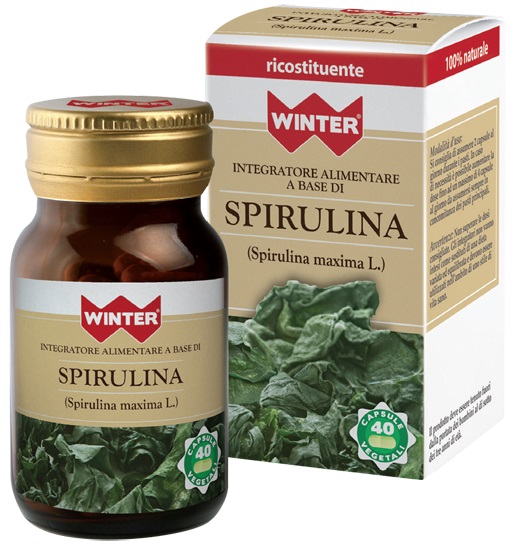 WINTER SPIRULINA 40 CAPSULE VEGETALI - Farmacia De Pasquale