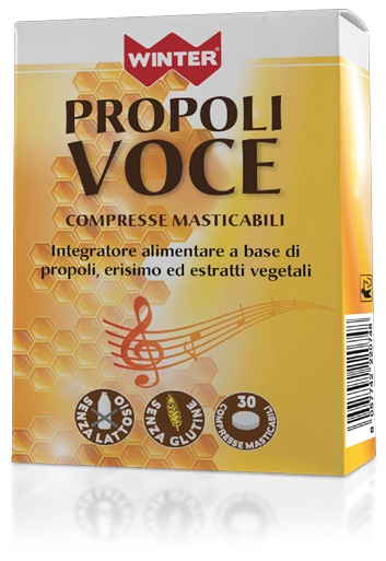 WINTER PROPOLI VOCE 30 COMPRESSE MASTICABILI - Farmacia De Pasquale