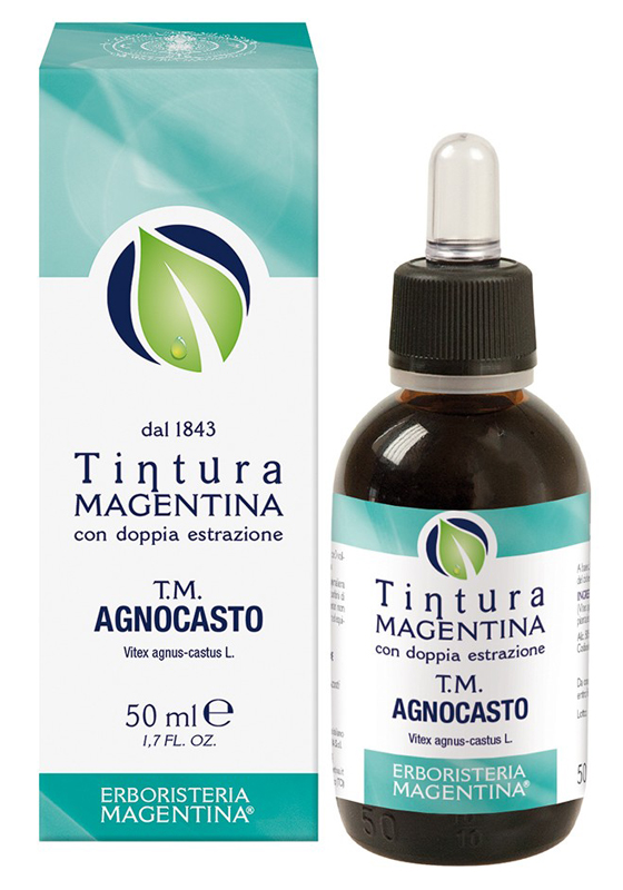 AGNOCASTO TINTURA MAGENTINA 50 ML - Farmacia De Pasquale