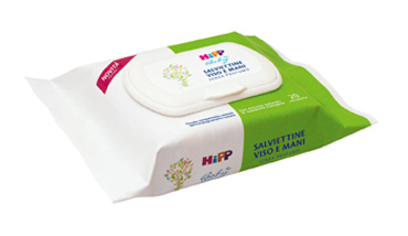 HIPP SALVIETTINE VISO&MANI 1X20 PEZZI - Farmacia De Pasquale