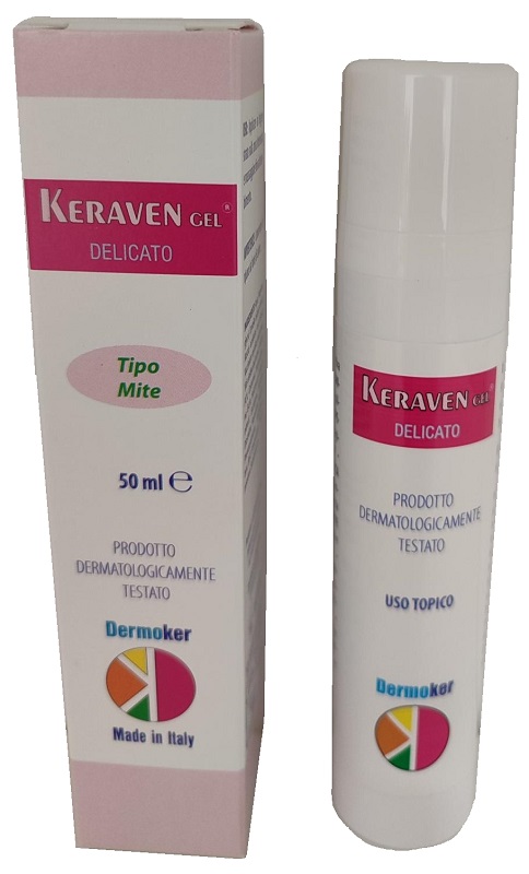KERAVEN GEL DELICATO 50 ML - Farmacia De Pasquale