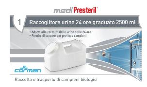 CONTENITORE URINA 24 ORE MEDIPRESTERIL - Farmacia De Pasquale