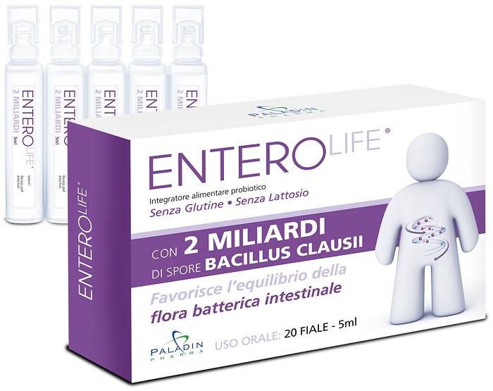 ENTEROLIFE 2 MILIARDI 20 FIALE DA 5 ML - Farmacia De Pasquale
