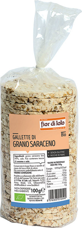 GALLETTE DI GRANO SARACENO - Farmacia De Pasquale