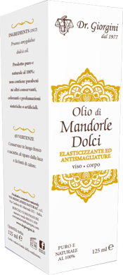 OLIO DI MANDORLE DOLCI 125 ML - Farmacia De Pasquale