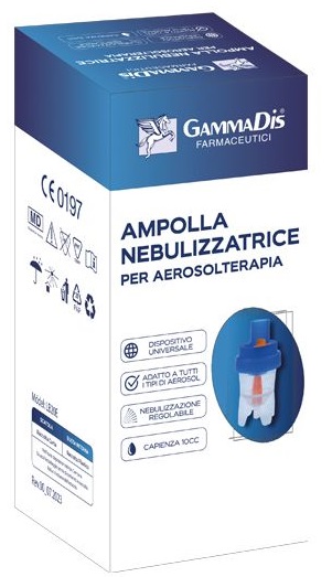 AMPOLLA AEROSOL PLASTICA GAMMADIS 1 PEZZO - Farmacia De Pasquale