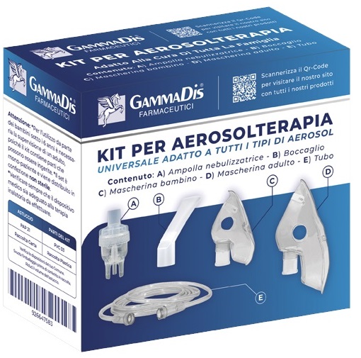 KIT AEROSOL COMPLETO GAMMADIS - Farmacia De Pasquale