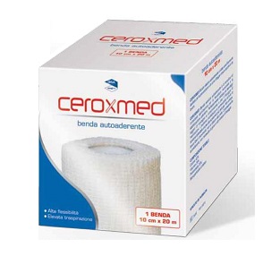 BENDA ELASTICA AUTOADERENTE CEROXMED 2000 X 10 CM 1 PEZZO - Farmacia De Pasquale