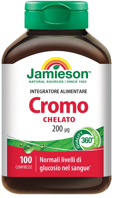 JAMIESON CROMO CHELATO 100 COMPRESSE - Farmacia De Pasquale
