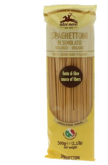SPAGHETTONI DI SEMOLA SENATORE CAPPELLI BIO 500 G - Farmacia De Pasquale