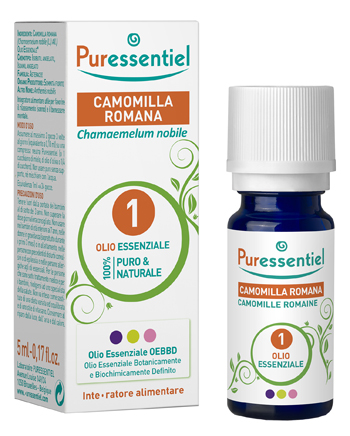 PURESSENTIEL CAMOMILLA ROMANA OLIO ESSENZIALE 5 ML - Farmacia De Pasquale