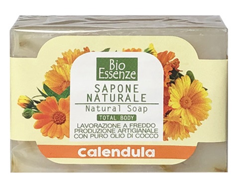 BIO ESSENZE SAPONE NATURALE CALENDULA 100 G - Farmacia De Pasquale