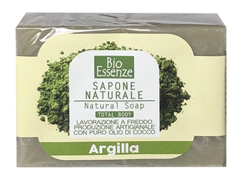 BIO ESSENZE SAPONE NATURALE ARGILLA 100 G - Farmacia De Pasquale