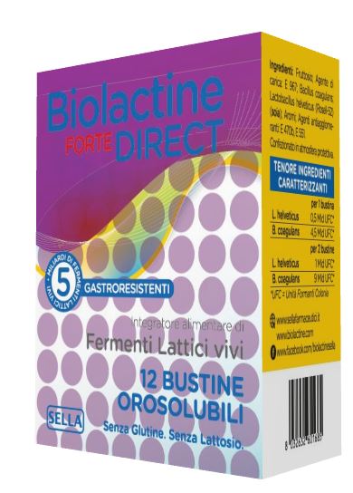 BIOLACTINE FORTE DIRECT 12 BUSTINE - Farmacia De Pasquale