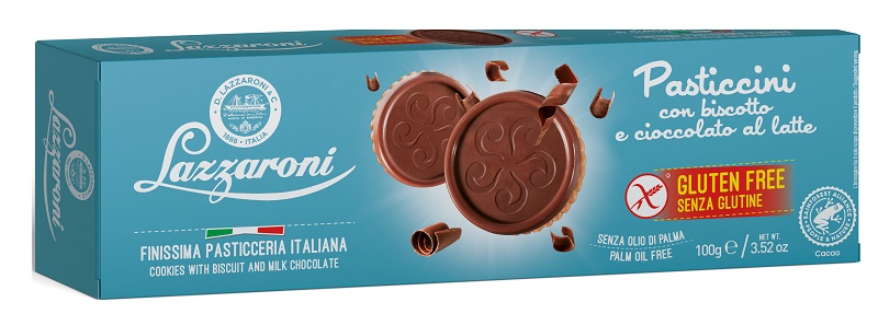 PASTICCINI BISCOTTO/CIOCCOLATO AL LATTE 100 G - Farmacia De Pasquale