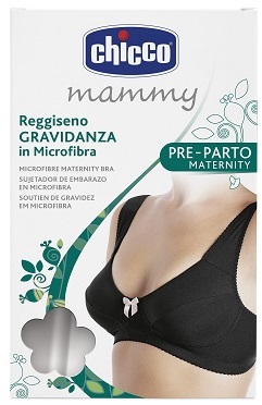 CHICCO MAMMY REGGISENO MICROFIBRA GRAVIDANZA NERO 3C - Farmacia De Pasquale