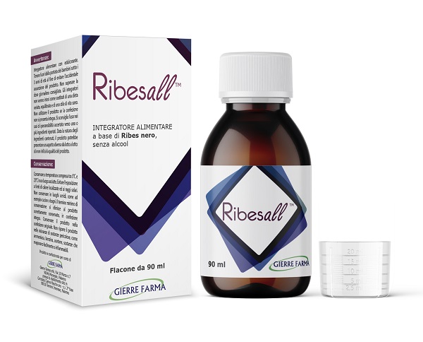 RIBESALL 90 ML RIBES NERO SENZA ALCOL CON EDULCORANTE - Farmacia De Pasquale