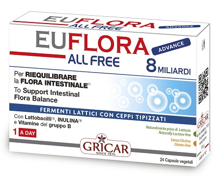 EUFLORA ADVANCE ALL FREE 24 CAPSULE - Farmacia De Pasquale