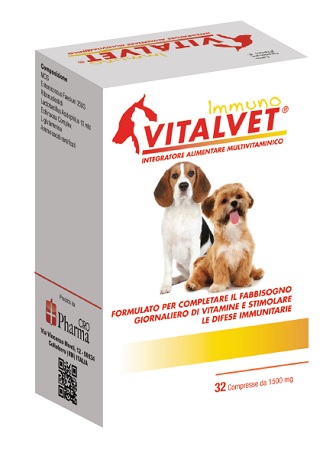 VITALVET JUNIOR 4 BLISTER DA 8 COMPRESSE L'UNO - Farmacia De Pasquale