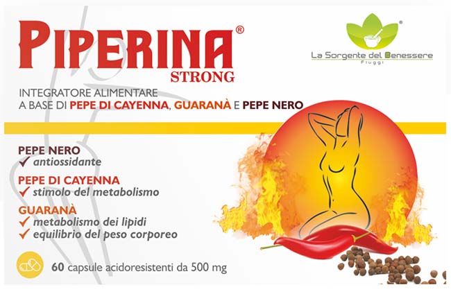 PIPERINA STRONG 60 CAPSULE - Farmacia De Pasquale