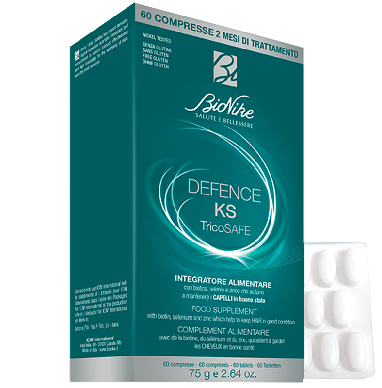 DEFENCE KS TRICOSAFE 36 COMPRESSE - Farmacia De Pasquale