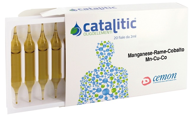 CATALITIC OLIGOELEMENTI MANGANESE RAME COBALTO MN-CU-CO- 20 AMPOLLE - Farmacia De Pasquale