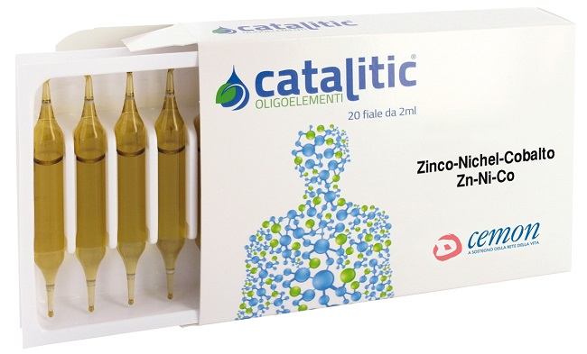 CATALITIC OLIGOELEMENTI ZINCO NICHEL COBALTO ZN-NI-CO 20 AMPOLLE - Farmacia De Pasquale