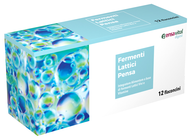 FERMENTI LATTICI PENSA 12 FLACONCINI DA 7 ML - Farmacia De Pasquale