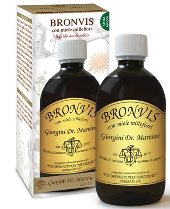 BRONVIS CON MIELE MILLEFIORI 500 ML - Farmacia De Pasquale