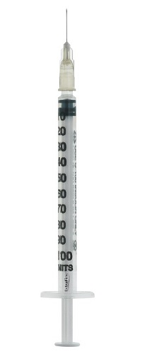 SIRINGA PER INSULINA EXTRAFINE 1ML 100 UI AGO REMOVIBILE 27 GAUGE 0,40X12 MM 1 PEZZO - Farmacia De Pasquale
