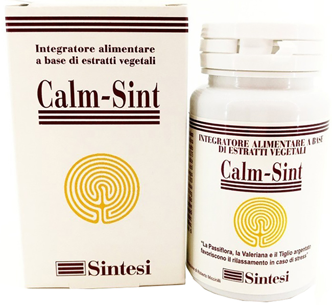 SINTESI DR MICCINILLI CALM-SINT INTEGRATORE PER L'ANSIA 60 COMPRESSE - Farmacia De Pasquale