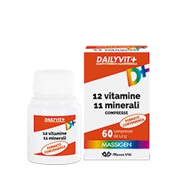 MASSIGEN DAILYVIT 12 VITAMINE 11 MINERALI 60 COMPRESSE RIVESTITE - Farmacia De Pasquale