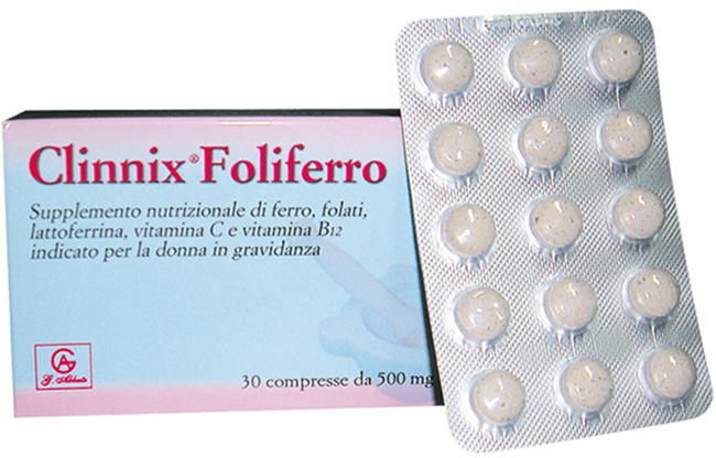 PROVITA FOLIFERRO 30 COMPRESSE - Farmacia De Pasquale